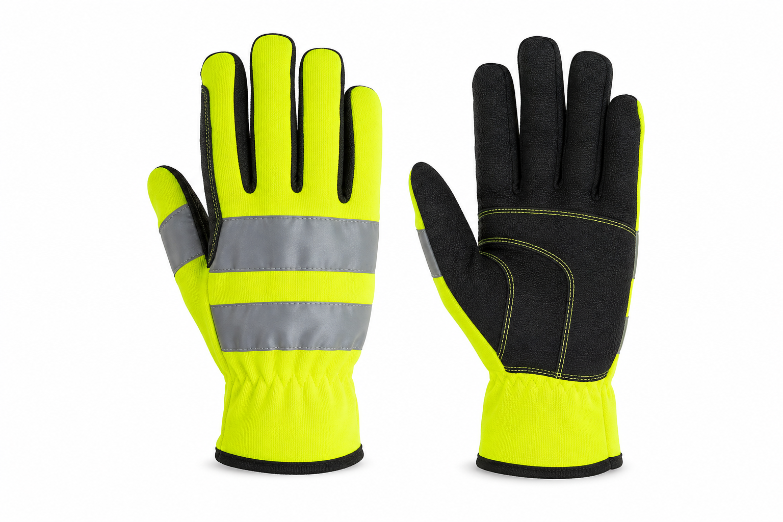 Guantes de trabajo de alta visibilidad